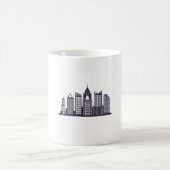 Pittsburgh Skyline Koffiemok (Center)