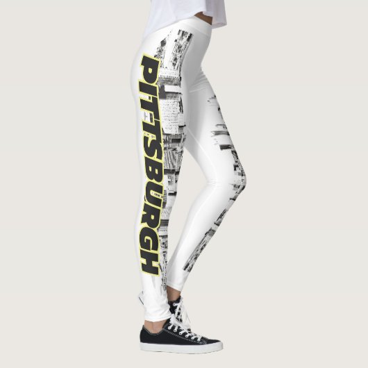 Pittsburgh Skyline Leggings (Rechts)