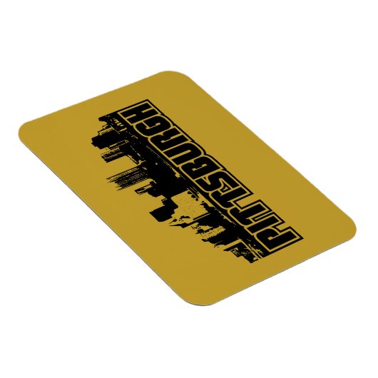 Pittsburgh Skyline Magneet (Rechterzijde)