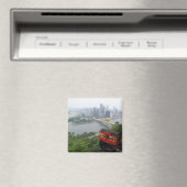 Pittsburgh Skyline Magneet (Insitu (Vaatwasser))