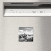 Pittsburgh Skyline Magneet (Insitu (Vaatwasser))
