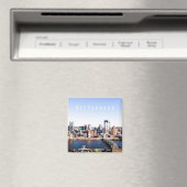 Pittsburgh Skyline Magnet (Insitu (Vaatwasser))