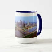 Pittsburgh Skyline Mok (Voorkant rechts)