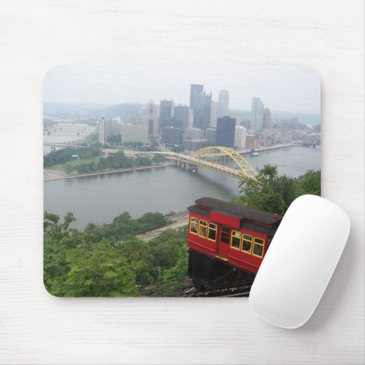 Pittsburgh Skyline Muismat (Met muis)