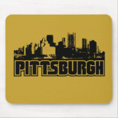 Pittsburgh Skyline Muismat (Voorkant)
