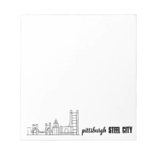 Pittsburgh Skyline Notitieblok