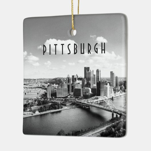 Pittsburgh Skyline Ornament (Links)