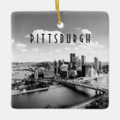 Pittsburgh Skyline Ornament (Voorkant)