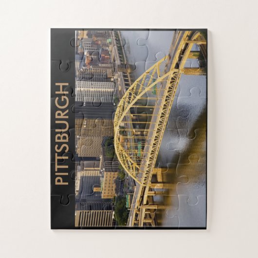 PITTSBURGH SKYLINE PUZZZLE LEGPUZZEL (Verticaal)