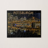 PITTSBURGH SKYLINE PUZZZLE LEGPUZZEL (Horizontaal)