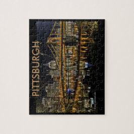 PITTSBURGH SKYLINE PUZZZLE LEGPUZZEL