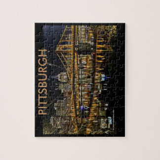 PITTSBURGH SKYLINE PUZZZLE LEGPUZZEL