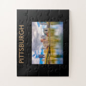 PITTSBURGH SKYLINE PUZZZLE LEGPUZZEL (Verticaal)