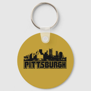 Pittsburgh Skyline Sleutelhanger