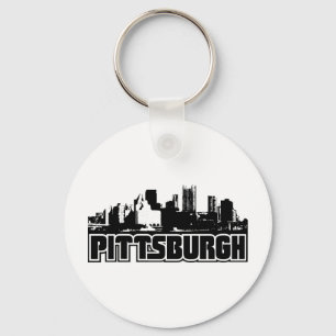 Pittsburgh Skyline Sleutelhanger