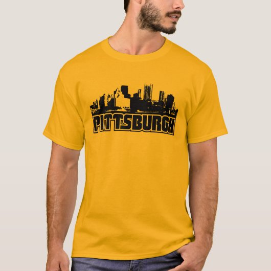 Pittsburgh Skyline T-shirt (Voorkant)