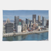 Pittsburgh Skyline Theedoek (Horizontaal)