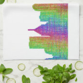 Pittsburgh skyline theedoek (Gevouwen)