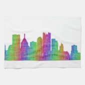 Pittsburgh skyline theedoek (Horizontaal)