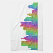 Pittsburgh skyline theedoek (Verticaal)