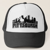 Pittsburgh Skyline Trucker Pet (Voorkant)