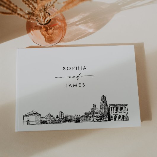 Pittsburgh Skyline Wedding Gastenboek