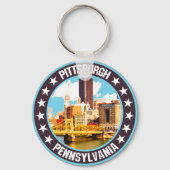 Pittsburgh Sleutelhanger (Voorkant)