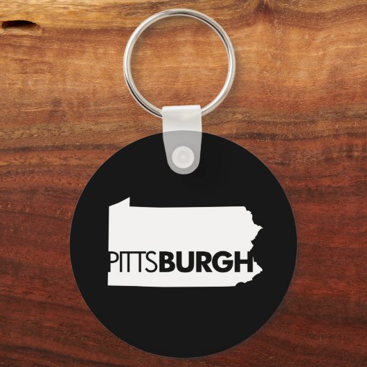 Pittsburgh Sleutelhanger (Voorkant)