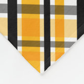Pittsburgh-sport - Geel Gold Black - Speld Fleece Deken (Hoek)