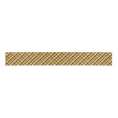 Pittsburgh-sport - Geel Gold Black - Speld Grosgrain Lint (Voorkant)