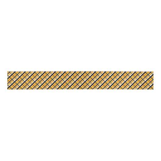 Pittsburgh-sport - Geel Gold Black - Speld Grosgrain Lint (Voorkant)