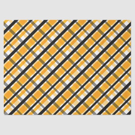 Pittsburgh-sport - Geel Gold Black - Speld Tissuepapier (Voorkant)