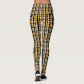 Pittsburgh-sport voor zwart geel goud leggings (Achterkant)