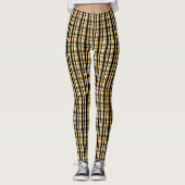 Pittsburgh-sport voor zwart geel goud leggings (Voorkant)
