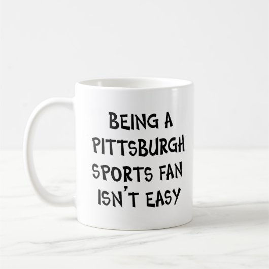 pittsburgh sports fan, being koffiemok (Links)