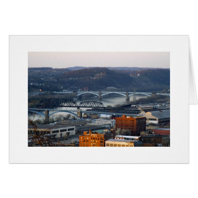 Pittsburgh, stad Bridges (Voorkant Horizontaal)