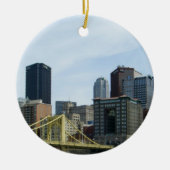 Pittsburgh stad bruggen ornament (Voorkant)