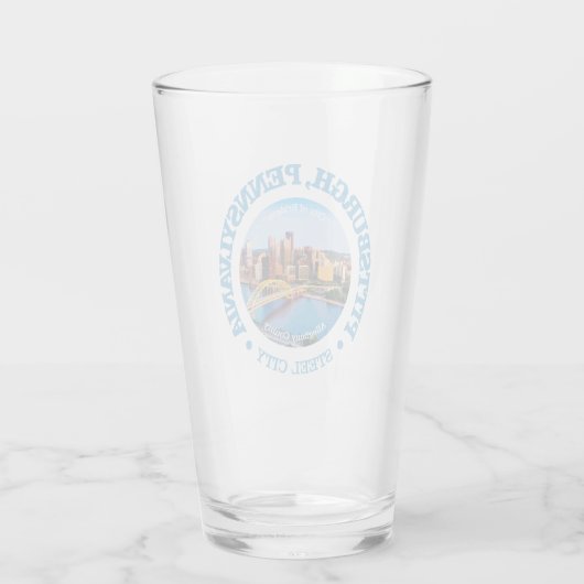 Pittsburgh (steden) glas (Achterkant)