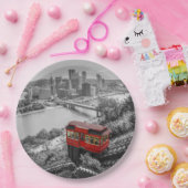 Pittsburgh Steel City Skyline inline Fotografie  Papieren Bordje (Feest)