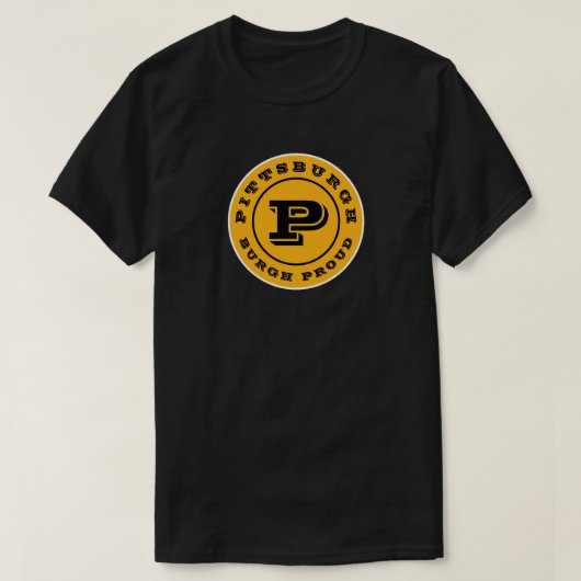 Pittsburgh Steel City Trotse Yinz Yinzer T-shirt (Design voorkant)