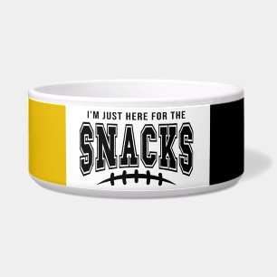 Pittsburgh Steelers hier voor de snacks huisdier Voerbakje