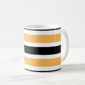 Pittsburgh Steelers Minimalistische Bars Coffee Cu Koffiemok (Voorkant rechts)
