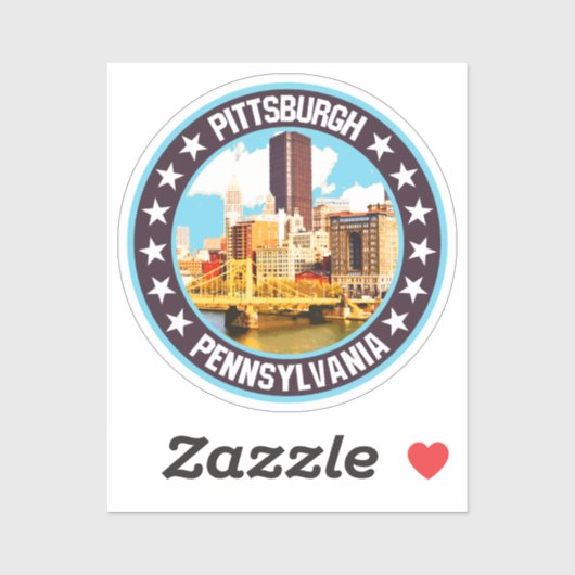 Pittsburgh Sticker (Vel)