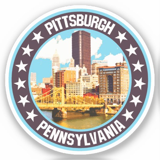 Pittsburgh Sticker (Voorkant)