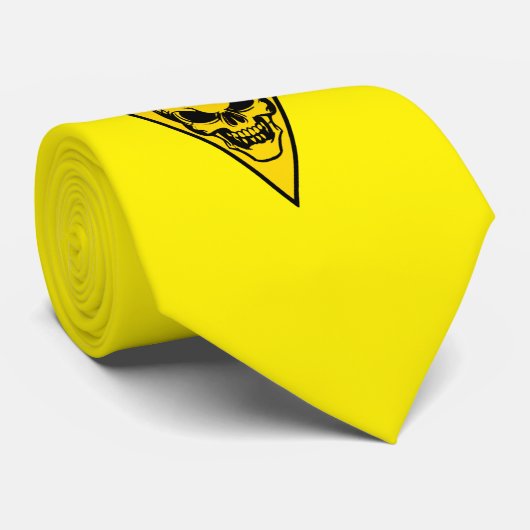 Pittsburgh Stropdas gele (Opgerold)