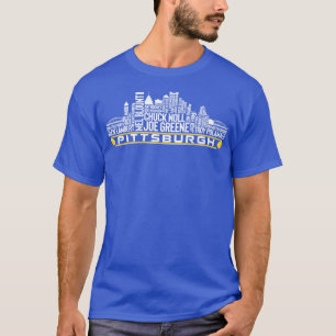 Pittsburgh Team All Time Legends Pittsburgh City T-shirt