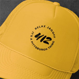 Pittsburgh Thing Burgh City Vintage Petjes voor Tr Trucker Pet