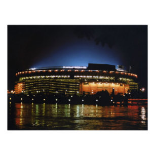 *Pittsburgh Three Rivers Stadium Foto Afdruk