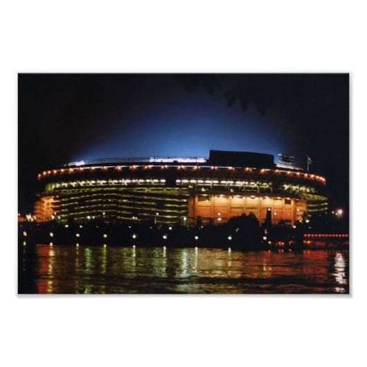 *Pittsburgh Three Rivers Stadium Foto Foto Afdruk (Voorkant)