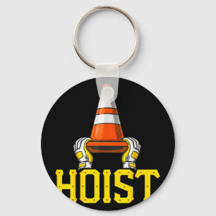 Pittsburgh tilt het verkeerskegel sleutelhanger